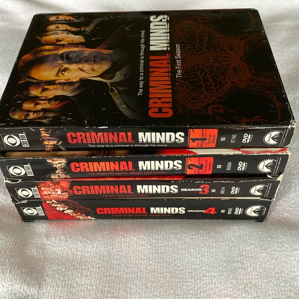 Criminal Minds Seasons 1 to 4 DVD
